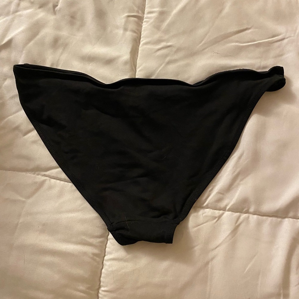 H&M black bikini bottom